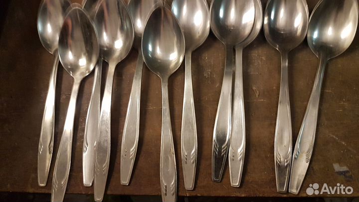 Столовые ложки из нержавейки СССР