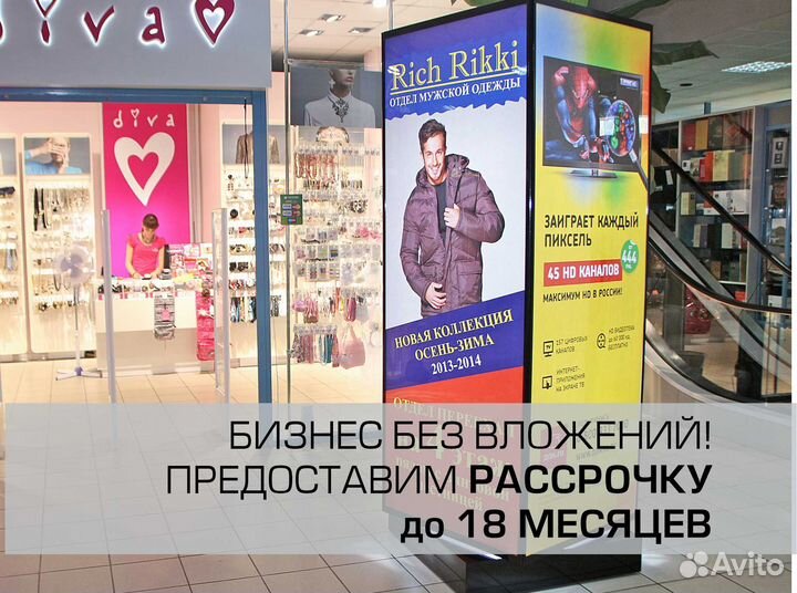 Готовый бизнес на indoor-киосках