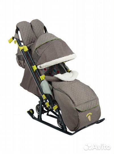 Санки коляска nika 7-3