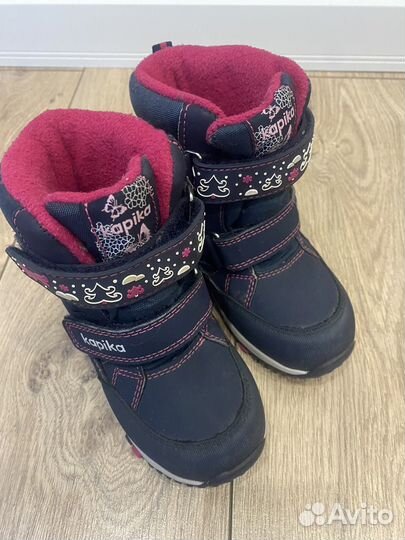 Зимние ботинки kapika 27р