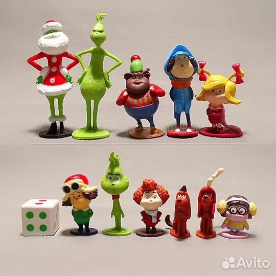 Гринч игрушки коллекция