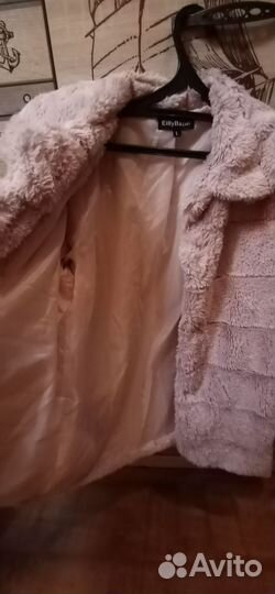 Полушубок из искусственного меха