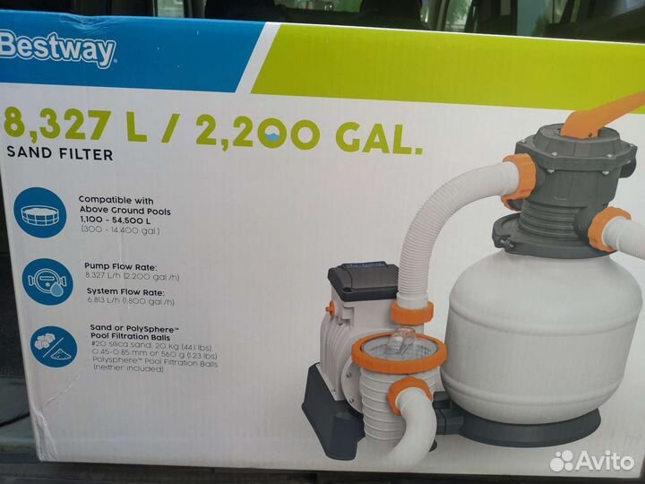 Фильтр для бассейна песочный