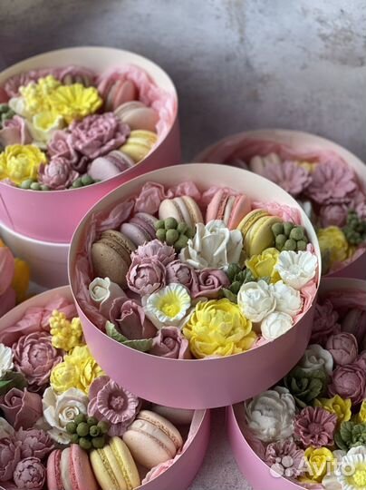 Зефирные Коробочки с макаронами