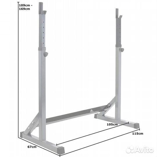 Стойка под штангу DFC dsst15