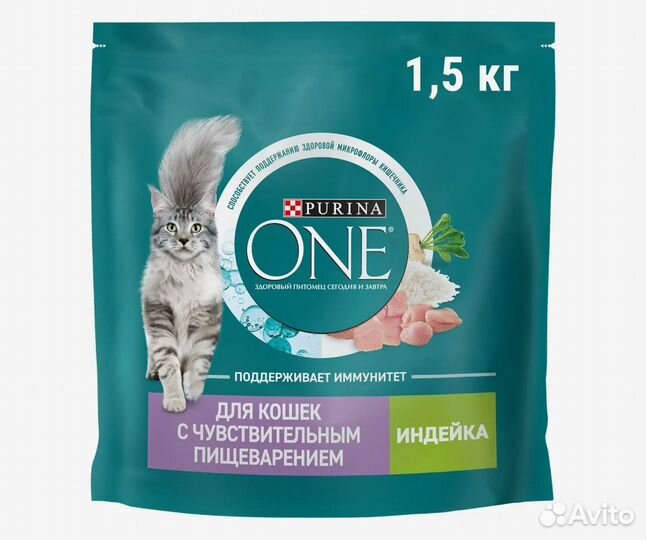 Purina one корм для кошек, корм Cesar для собак