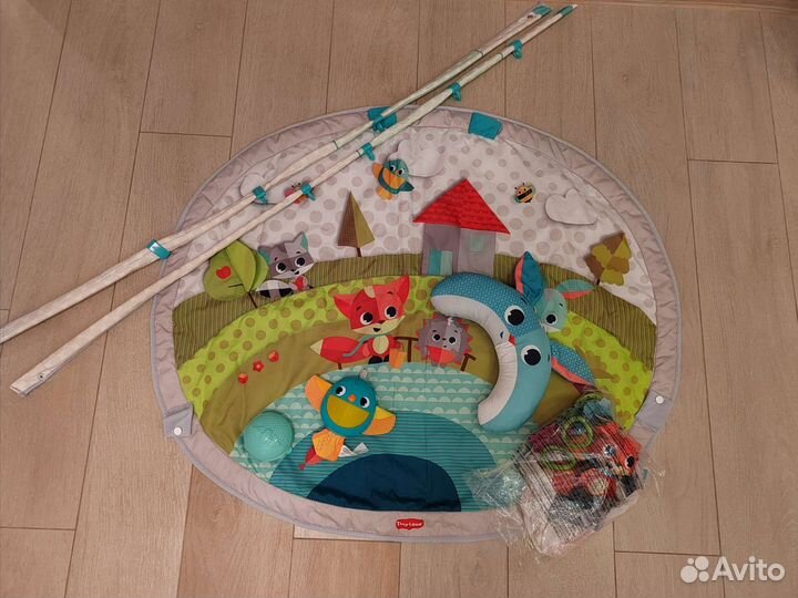 Развивающий коврик tiny love 0+ Солнечная полянка