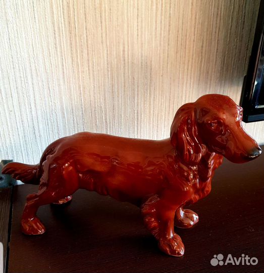 Статуэтка «Спаниель коричневый» Германия СССР