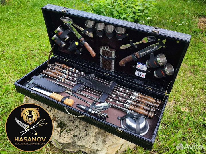 Шашлычный набор подарочный