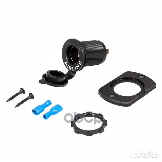 Встраиваемая розетка прикуривателя влагозащищен