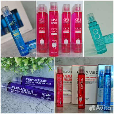 Филлер для волос. Корейская косметика