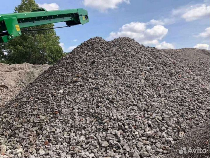 Вторичный щебень