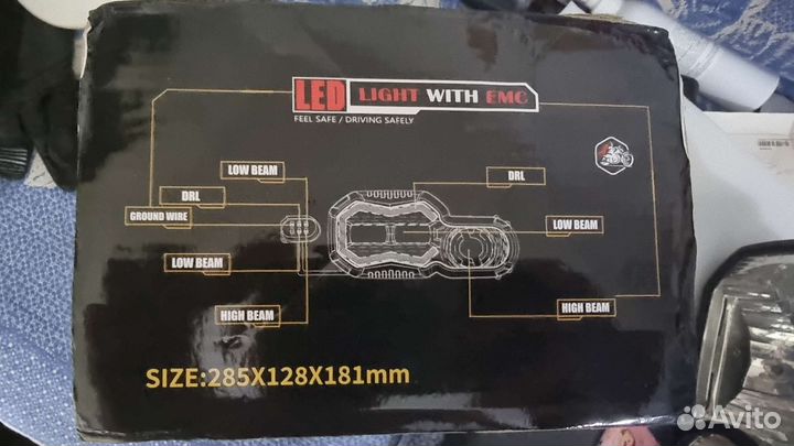 Фара на bmw f800gs