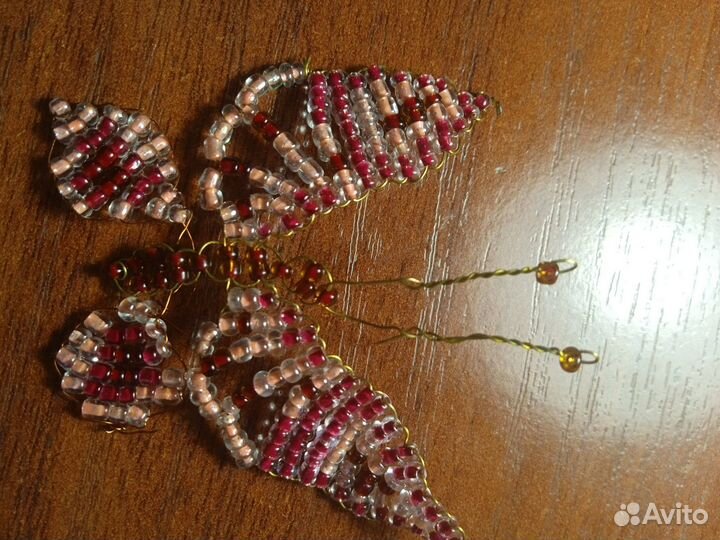 Бабочка из бисера