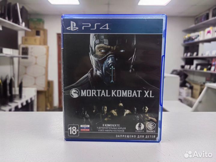 Диск Sony Playstation 4 Mortal combat XL