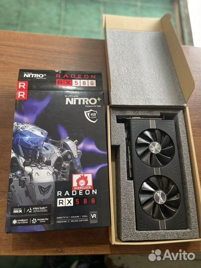 Видеокарта rx 580 4 gb