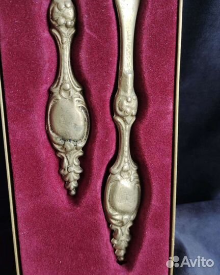 Открывалка нож для писем латунь бронза Герма