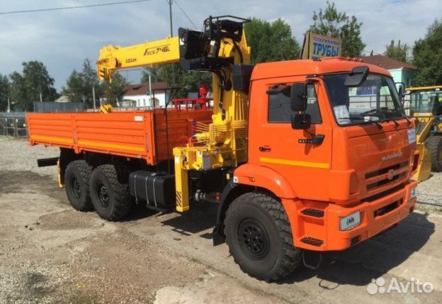 КамАЗ 43118 с КМУ, 2023