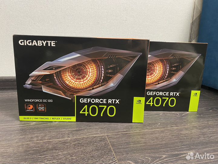 Видеокарта rtx 4070 gigabyte