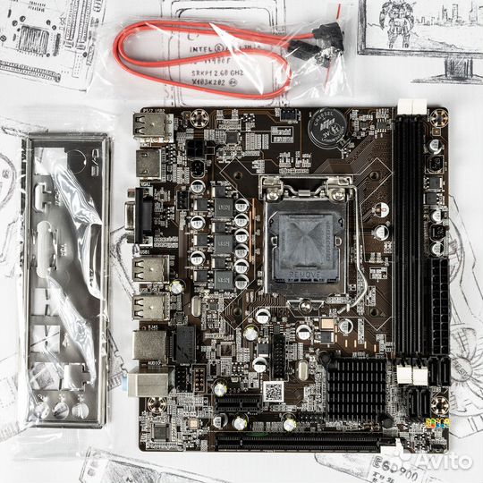 Материнская плата winfox H61 1155