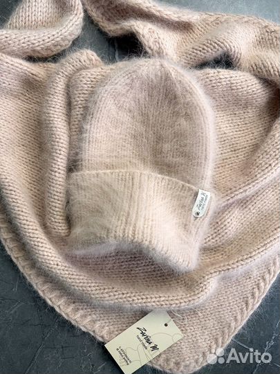 Шапка+косынка