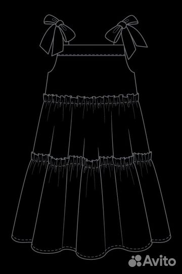 Пошив детских платьев по индивидуальным размерам
