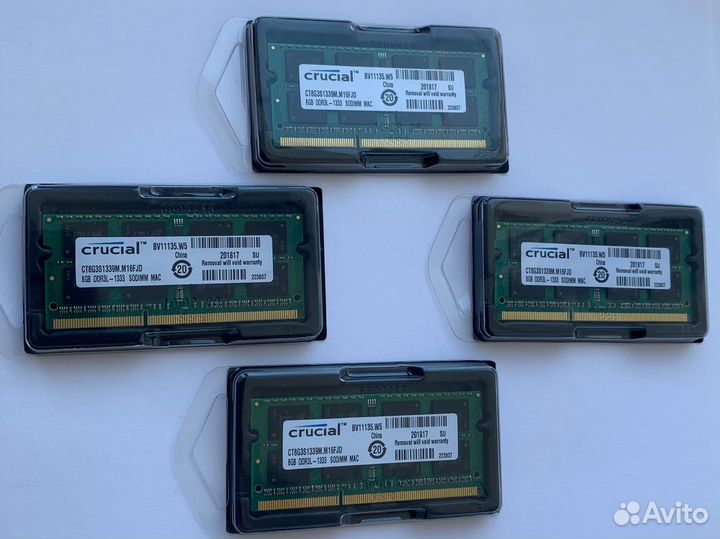 Оперативная память ddr3 8gb для ноутбука новая
