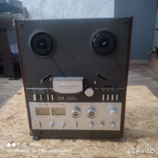 Катушечный магнитофон союз 110