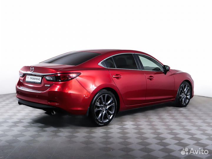 Mazda 6 2.5 AT, 2015, 159 735 км