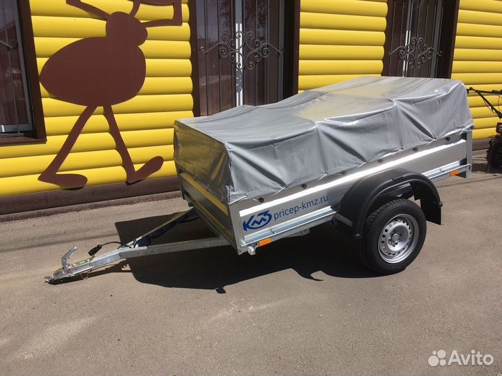 Прицеп кмз Классика-М 2,0*1,25м усиленный б/к