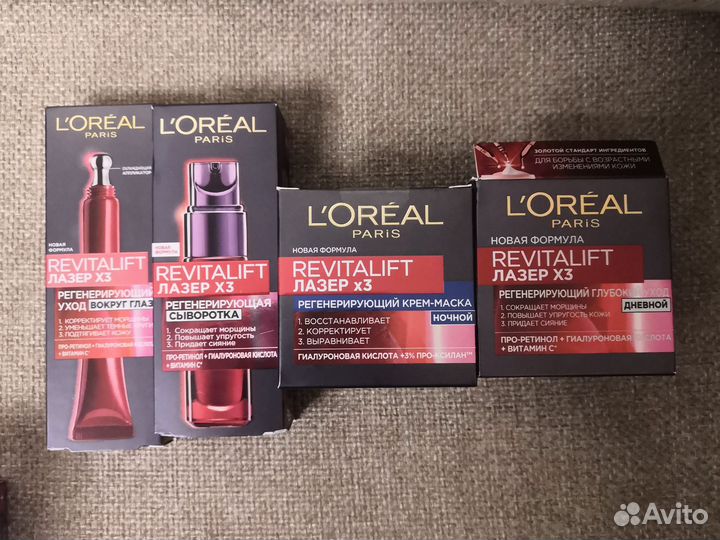 Крем и сыворотка Лазер 3 Лореаль loreal Ревиталифт