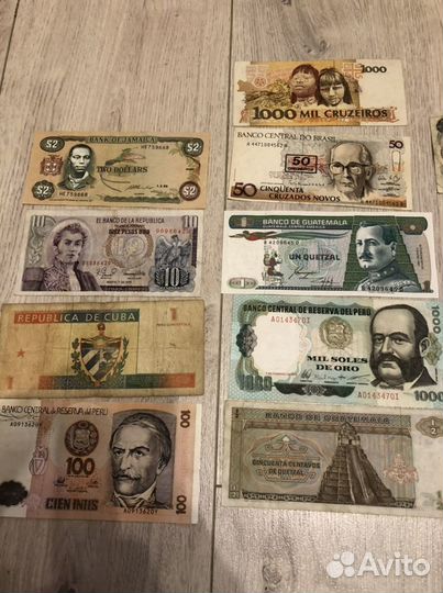 Купюры разных стран