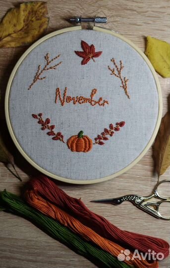 Вышивка, настенное панно, картина, украшение