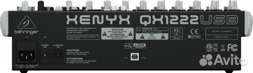 Микшерный пульт Behringer QX1222USB