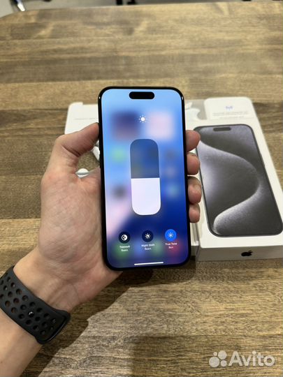 iPhone 15 Pro Titanium Blue 128gb e sim