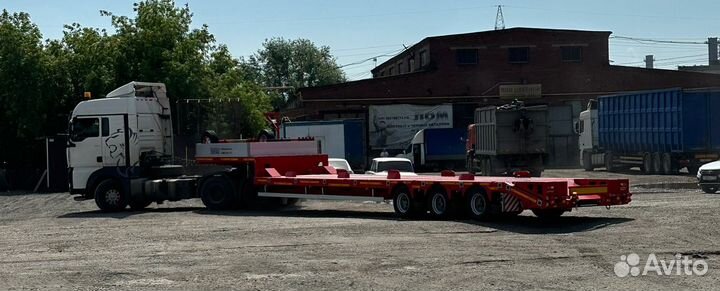 Полуприцеп трал (тяжеловоз) Политранс ТСП 94183, 2024