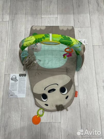 Коврик развивающий Fisher Price Ленивец