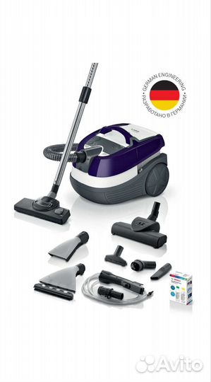Моющий пылесос bosch BWD41740
