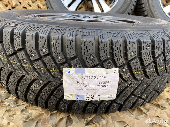 Новые диски оригинал Duster Kaptur + шины Michelin