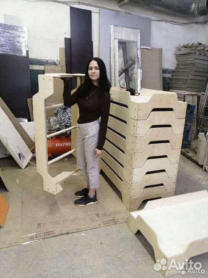 Штабелируемые детские кровати Монтессори оптом