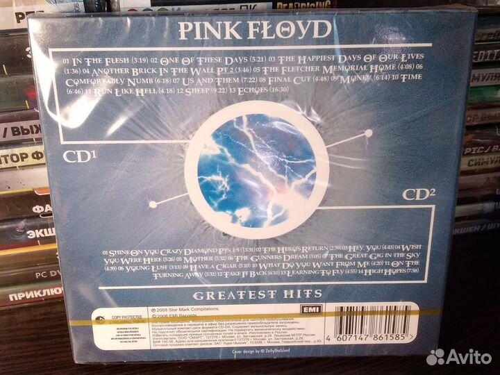 Pink Floyd лучшие хиты / 2cd / new