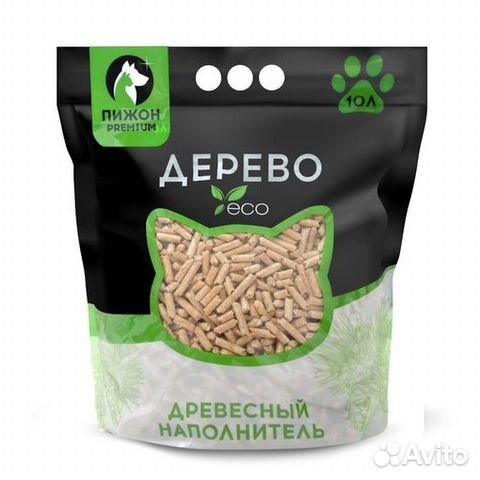 Наполнитель древесный "Пижон" Premium White, белые купить в Туле ...