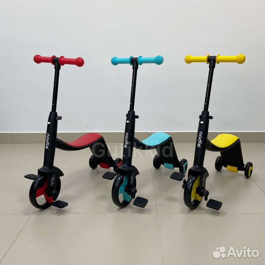 Самокат беговел 3 в 1