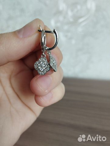 Серьги из серебра 925 пробы