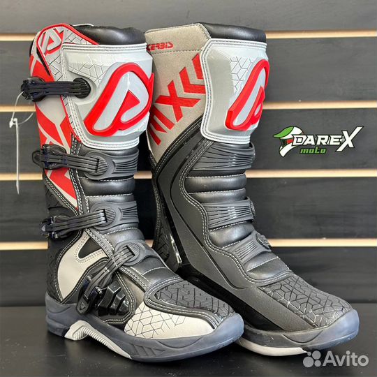 Мотоботы Acerbis x-team black/grey 43 размер
