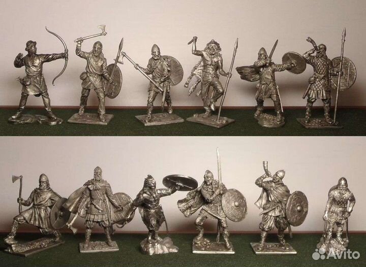 Оловянные солдатики викинги