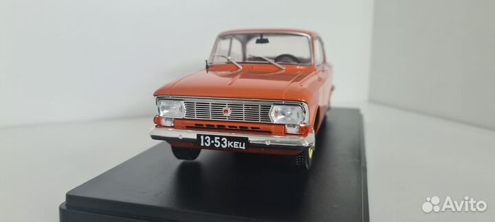 Легендарные советские автомобили 1/24 Москвич 412