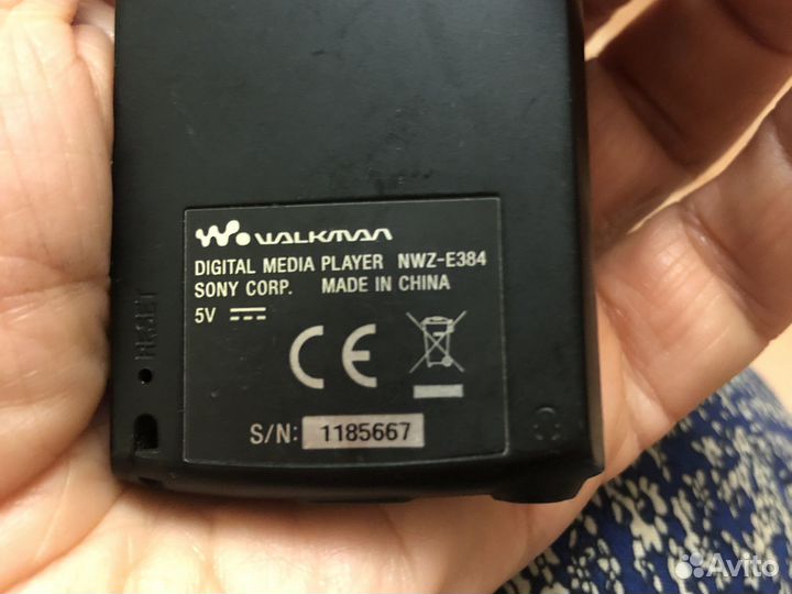 Mp3 плеер sony walkman nwz-E384