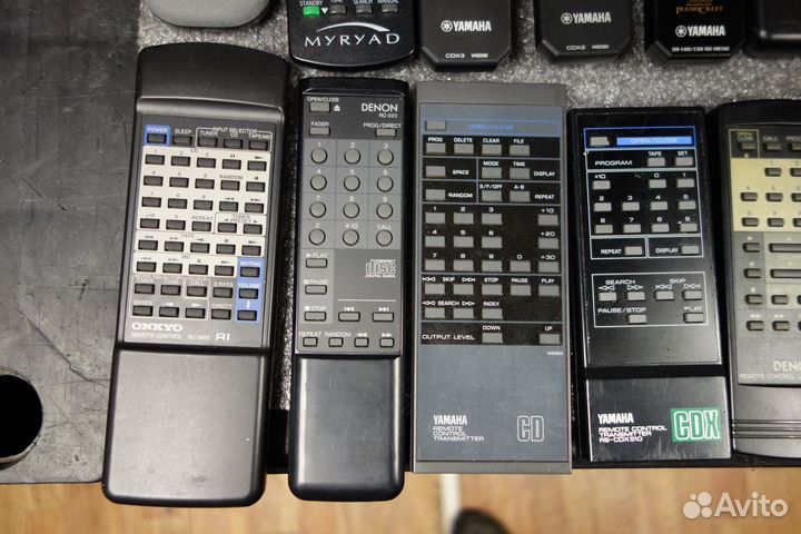 Пульты для аудио техники Denon Yamaha Onkyo и др