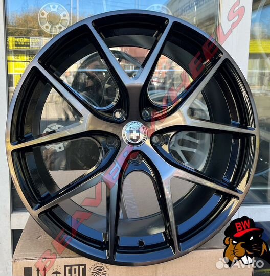 Диски R20 5x114 HRE Black Tone